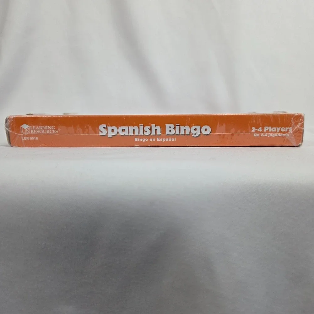 New‎ Sealed Spanish Bingo game by Learning Resources For 2-4 players Ages 4-6
